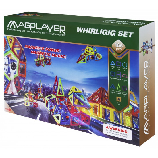Designer of Magplayer magnetic set 166 el. MPA-166 Designer of Magplayer magnetic set 166 el. MPA-166