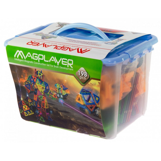 Designer of Magplayer magnetic set 198 el. MPT-198 Designer of Magplayer magnetic set 198 el. MPT-198