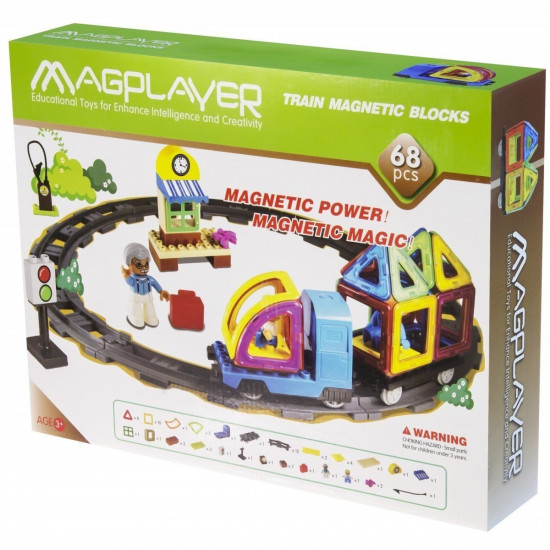 Designer of Magplayer magnetic set 68 el. MPK-68 Designer of Magplayer magnetic set 68 el. MPK-68