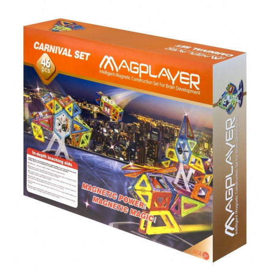 Designer of Magplayer magnetic set 46 el. MPB-46 Designer of Magplayer magnetic set 46 el. MPB-46