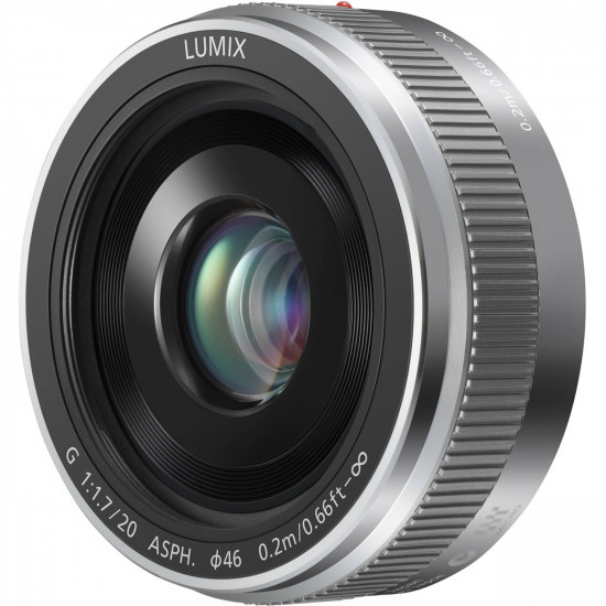 Об'єктив Panasonic Lumix G 20 мм f/1.7 II ASPH. Silver (H-H020AE-S) Об'єктив Panasonic Lumix G 20 мм f/1.7 II ASPH. Silver (H-H020AE-S)