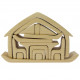 The designer wooden Nic All in the house natural (NIC523264) The designer wooden Nic All in the house natural (NIC523264)