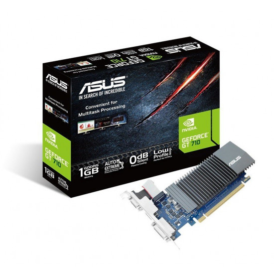 Відеокарта ASUS GeForce GT710 1GB DDR5 (GT710-SL-1GD5) Відеокарта ASUS GeForce GT710 1GB DDR5 (GT710-SL-1GD5)