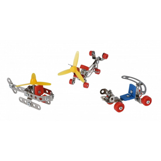 Конструктор металевий Same Toy Inteligent DIY Model Car 3в1 117 елементів (58042Ut) Конструктор металевий Same Toy Inteligent DIY Model Car 3в1 117 елементів (58042Ut)