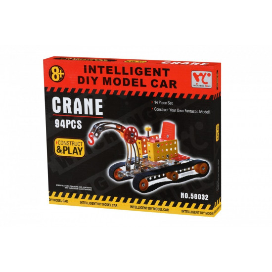 Конструктор металевий Same Toy Inteligent DIY Model Car Кран 94 елемента (58032Ut) Конструктор металевий Same Toy Inteligent DIY Model Car Кран 94 елемента (58032Ut)