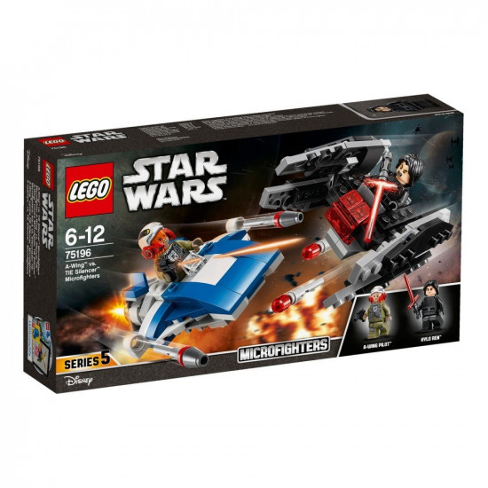 Конструктор LEGO Star Wars Истребитель типа A против бесшумного истребителя СИД (75196) Конструктор LEGO Star Wars Истребитель типа A против бесшумного истребителя СИД (75196)