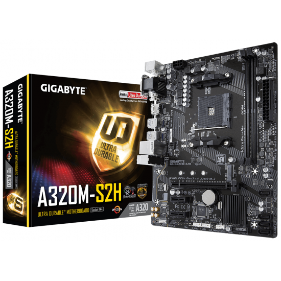 Материнська плата GIGABYTE GA A320M S2H Материнська плата GIGABYTE GA A320M S2H