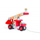 The game Janod set the Fire truck with tools (J06498) The game Janod set the Fire truck with tools (J06498)