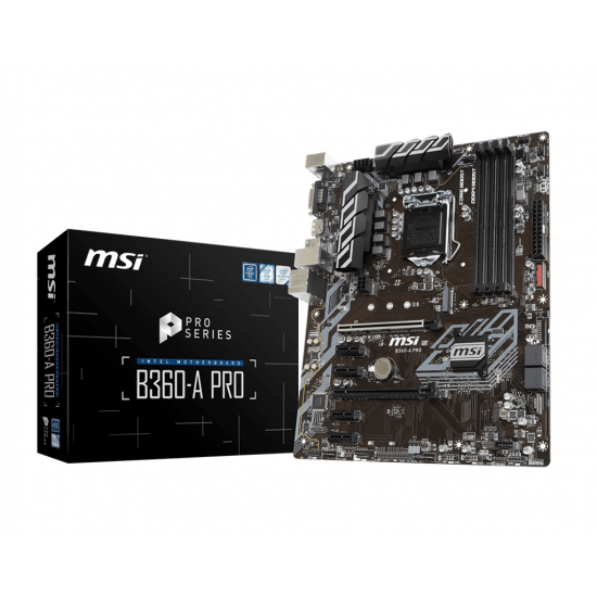 Материнcкая плата MSI B360-A PRO Материнcкая плата MSI B360-A PRO