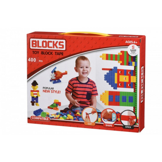 Конструктор Same Toy Block Tape 400 ед (804Ut) Конструктор Same Toy Block Tape 400 ед (804Ut)