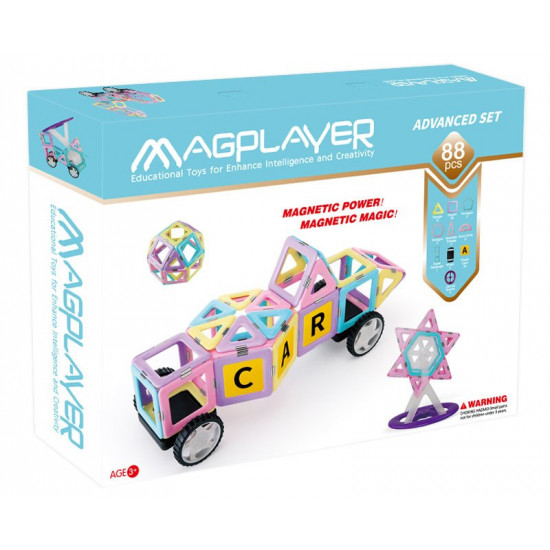 Designer of Magplayer magnetic set 88 el. (MPH2-88) Designer of Magplayer magnetic set 88 el. (MPH2-88)