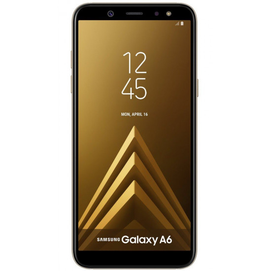 A600F Gold Samsung Galaxy A6 2018 smartphone A600F Gold Samsung Galaxy A6 2018 smartphone