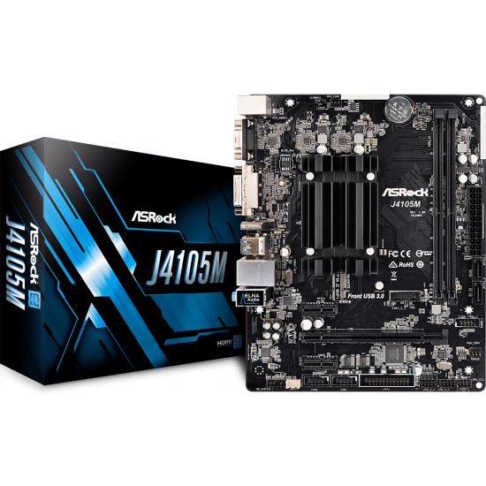 Материнська плата ASRock J4105M Материнська плата ASRock J4105M