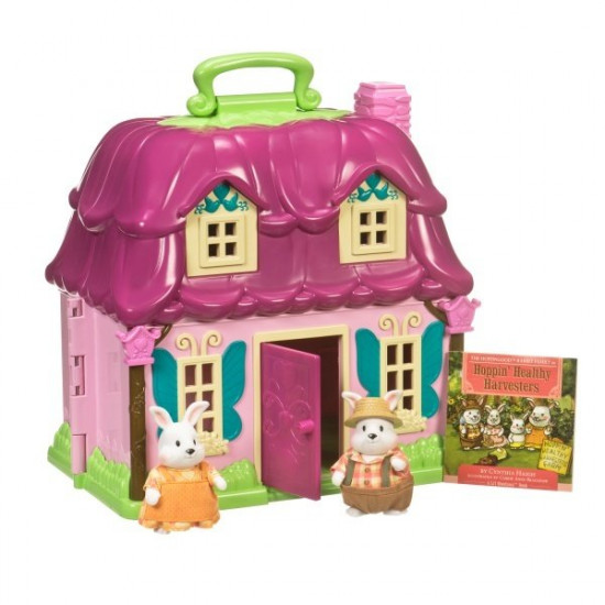 Game Lil Woodzeez set Flower house and Family of Rabbits (6103M) Game Lil Woodzeez set Flower house and Family of Rabbits (6103M)