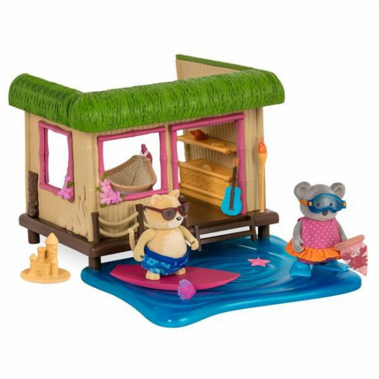 Game Lil Woodzeez set Beach lodge (6252Z) Game Lil Woodzeez set Beach lodge (6252Z)