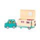 Game Camper set Li'l Woodzeez blue (6486Z) Game Camper set Li'l Woodzeez blue (6486Z)
