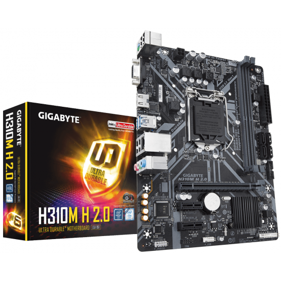 Материнська плата GIGABYTE H310M H 2 Материнська плата GIGABYTE H310M H 2