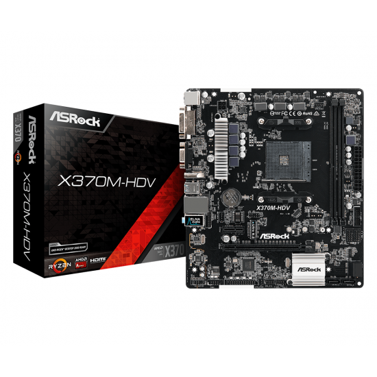 Материнська плата ASRock X370M-HDV Материнська плата ASRock X370M-HDV
