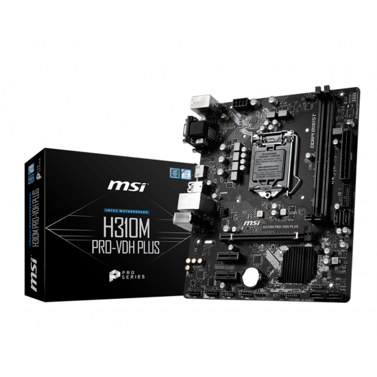 Материнcкая плата MSI H310M PRO-VDH PLUS Материнcкая плата MSI H310M PRO-VDH PLUS