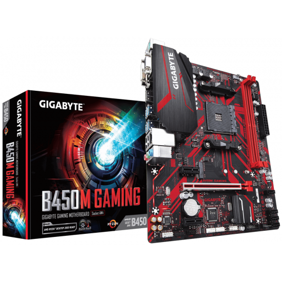Материнська плата GIGABYTE B450M GAMING Материнська плата GIGABYTE B450M GAMING