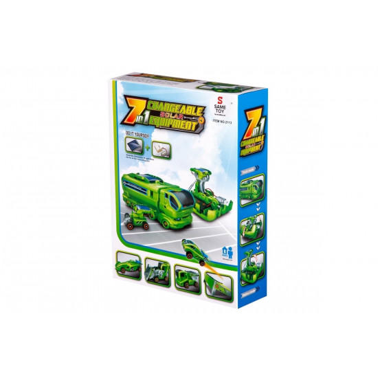 The Same Toy robot designer Transport of the future 7 in 1 on solar panel (2113UT) The Same Toy robot designer Transport of the future 7 in 1 on solar panel (2113UT)