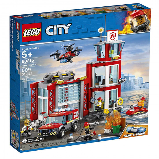 Конструктор LEGO City Пожежне депо (60215 L) Конструктор LEGO City Пожежне депо (60215 L)