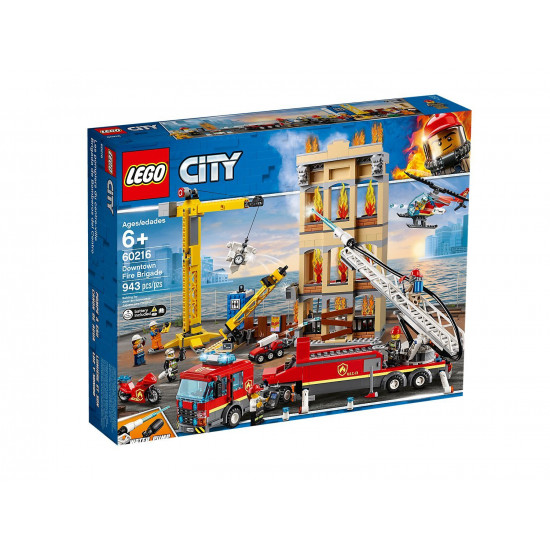 Конструктор LEGO City Міська пожежна бригада (60216) Конструктор LEGO City Міська пожежна бригада (60216)