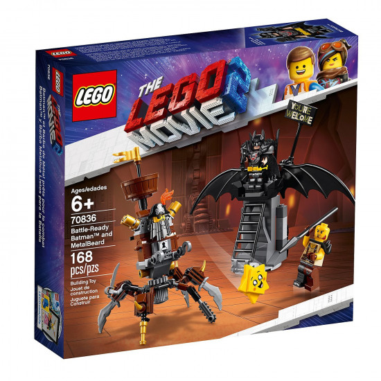 Конструктор LEGO Movie Бэтмен и Железная Борода К бою готовы (70836) Конструктор LEGO Movie Бэтмен и Железная Борода К бою готовы (70836)
