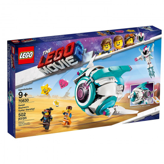 Конструктор LEGO Movie Сес-Терский звездолет Любки Хаос! (70830) Конструктор LEGO Movie Сес-Терский звездолет Любки Хаос! (70830)