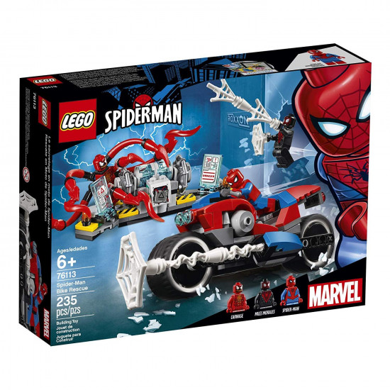 Конструктор LEGO Super Heroes Спасение на мотоцикле с Человеком-пауком (76113) Конструктор LEGO Super Heroes Спасение на мотоцикле с Человеком-пауком (76113)