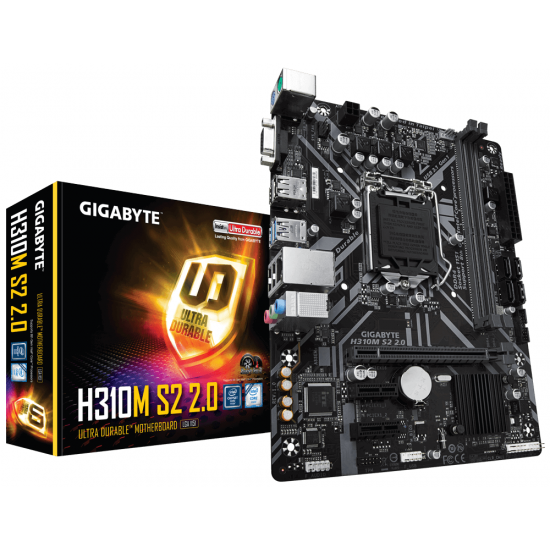Материнська плата GIGABYTE H310M S2 2.0 Материнська плата GIGABYTE H310M S2 2.0