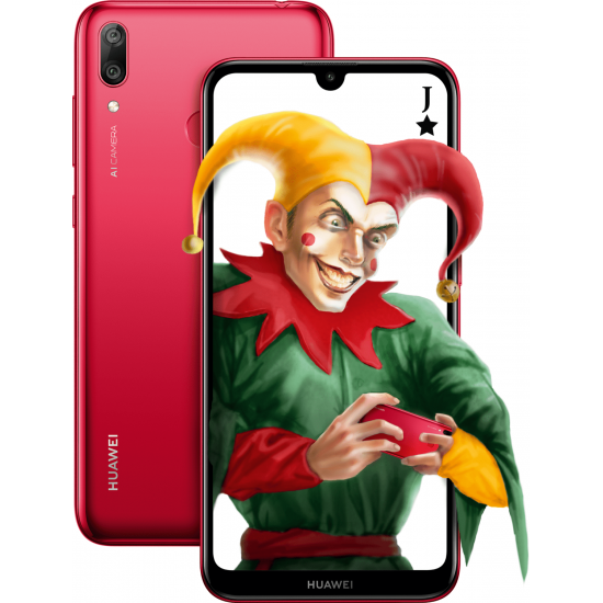 Huawei Y7 2019 smartphone (DUB-LX1) DS Coral Red Huawei Y7 2019 smartphone (DUB-LX1) DS Coral Red