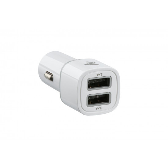 Car charger 2E Dual USB Charger 2xUSB 2.4A White Car charger 2E Dual USB Charger 2xUSB 2.4A White