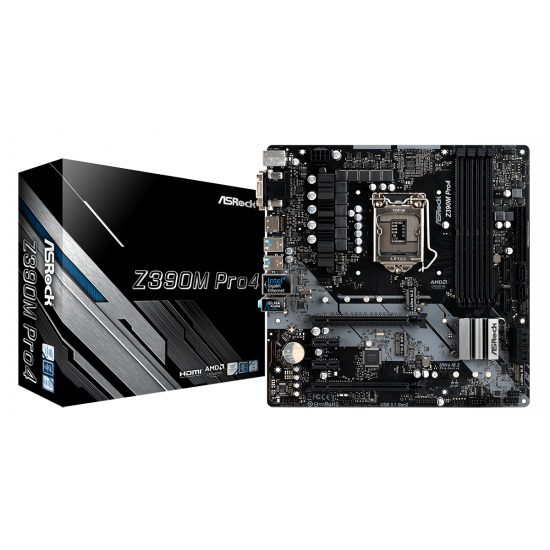 ASRock Z390M PRO4 motherboard ASRock Z390M PRO4 motherboard