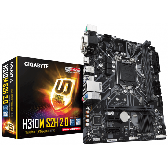 Материнська плата GIGABYTE H310M S2H 2.0 Материнська плата GIGABYTE H310M S2H 2.0