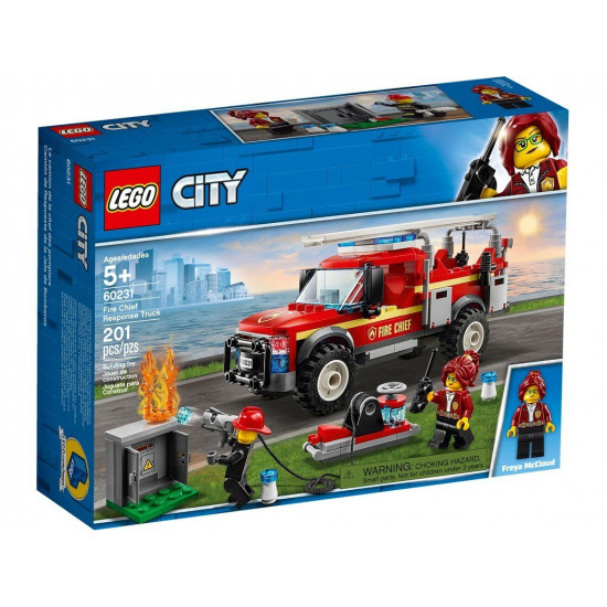 Конструктор LEGO City Грузовик начальницы пожарной части (60231) Конструктор LEGO City Грузовик начальницы пожарной части (60231)