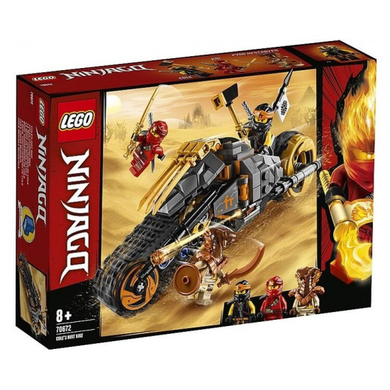 The designer of the LEGO Ninjago Cole's Motorcycle for cross-country race (70672) The designer of the LEGO Ninjago Cole's Motorcycle for cross-country race (70672)