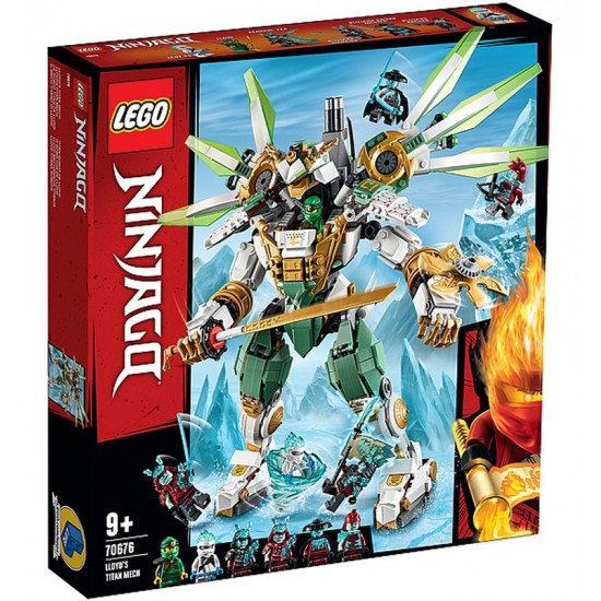 Конструктор LEGO Ninjago Робот-титан Ллойда (70676) Конструктор LEGO Ninjago Робот-титан Ллойда (70676)