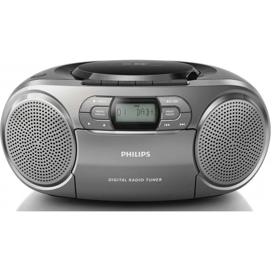 Philips AZB600 Silver radio tape recorder (AZB600/12) Philips AZB600 Silver radio tape recorder (AZB600/12)