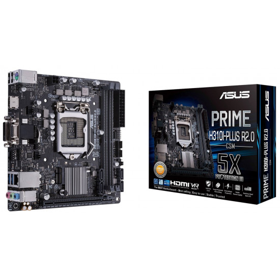 Maternal ASUS PRIME H310I-PLUS R2.0CSM board Maternal ASUS PRIME H310I-PLUS R2.0CSM board