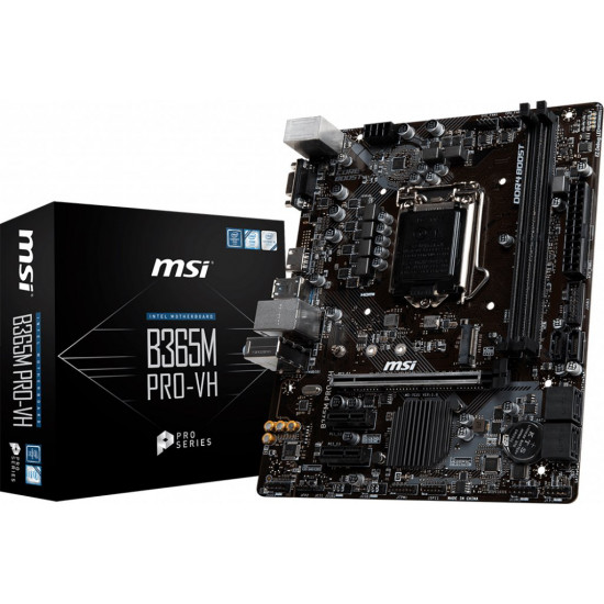 Материнcкая плата MSI B365M PRO-VH Материнcкая плата MSI B365M PRO-VH