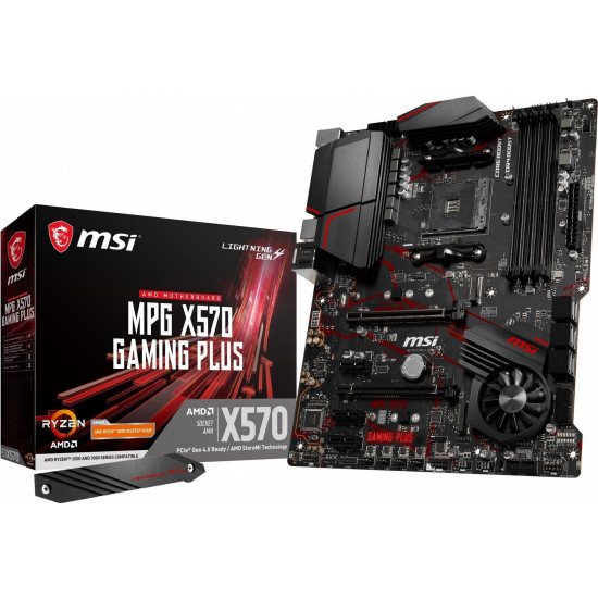 Maternal MSI MPG X570 GAMING PLUS board Maternal MSI MPG X570 GAMING PLUS board