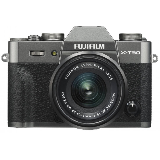 Camera FUJIFILM X-T30 + XC 15-45mm F3.5-5.6 Charcoal Silver (16619401) Camera FUJIFILM X-T30 + XC 15-45mm F3.5-5.6 Charcoal Silver (16619401)