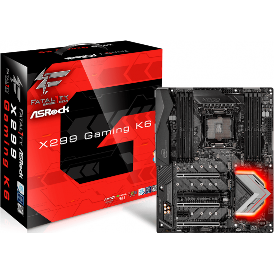 Материнська плата ASRock Fatal1ty X299 GAMING K6 Материнська плата ASRock Fatal1ty X299 GAMING K6