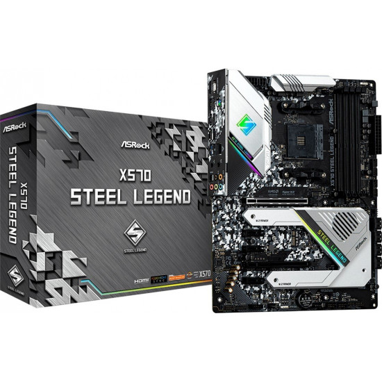 ASRock X570 Steel Legend motherboard ASRock X570 Steel Legend motherboard