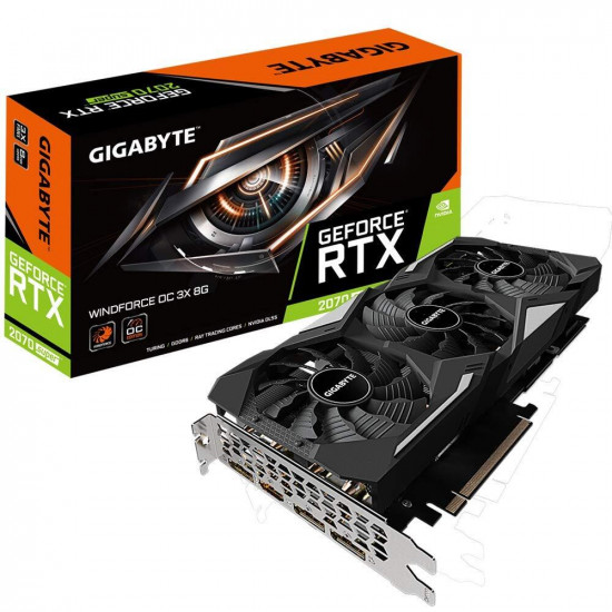 Video card Gigabyte GeForce RTX2070 Super Winforce OC 3X 8G (GV-N207SWF3OC-8GD) Video card Gigabyte GeForce RTX2070 Super Winforce OC 3X 8G (GV-N207SWF3OC-8GD)