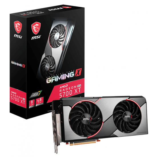 Video card MSI Radeon RX 5700 XT 8GB DDR6 Gaming X (RADEON_RX5700XT_GAMING_X) Video card MSI Radeon RX 5700 XT 8GB DDR6 Gaming X (RADEON_RX5700XT_GAMING_X)