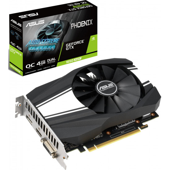 Відеокарта ASUS GeForce GTX1650 SUPER 4GB GDDR6 (PH-GTX1650S-O4G) Відеокарта ASUS GeForce GTX1650 SUPER 4GB GDDR6 (PH-GTX1650S-O4G)