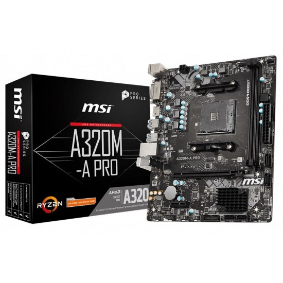 Материнська плата MSI A320M-A PRO Материнська плата MSI A320M-A PRO