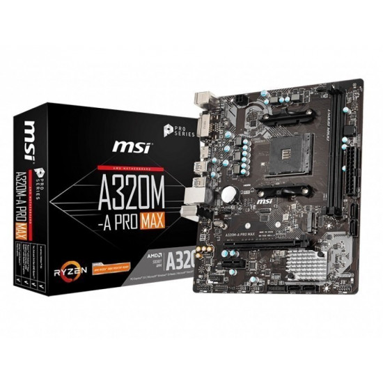 Материнська плата MSI A320M-A PRO MAX Материнська плата MSI A320M-A PRO MAX